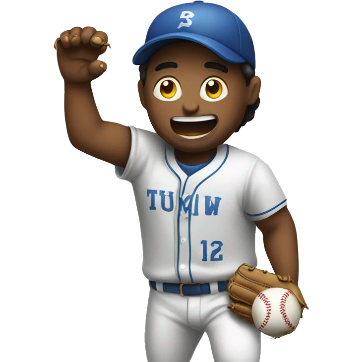 man throw baseball emoji