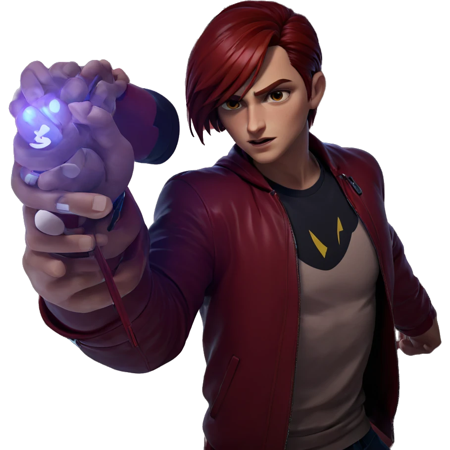 vi in red jacket emoji