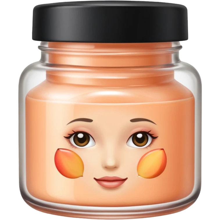 The makeup cream only has a cream form. emoji