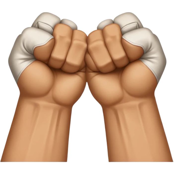 two closed fists emoji