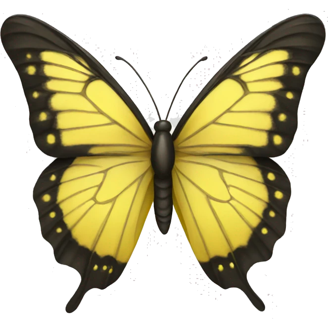 Yellow butterfly  emoji