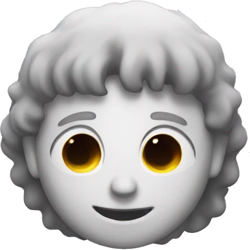 An aura emoji