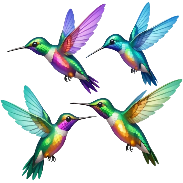 MORE HUMMINGBIRDS emoji