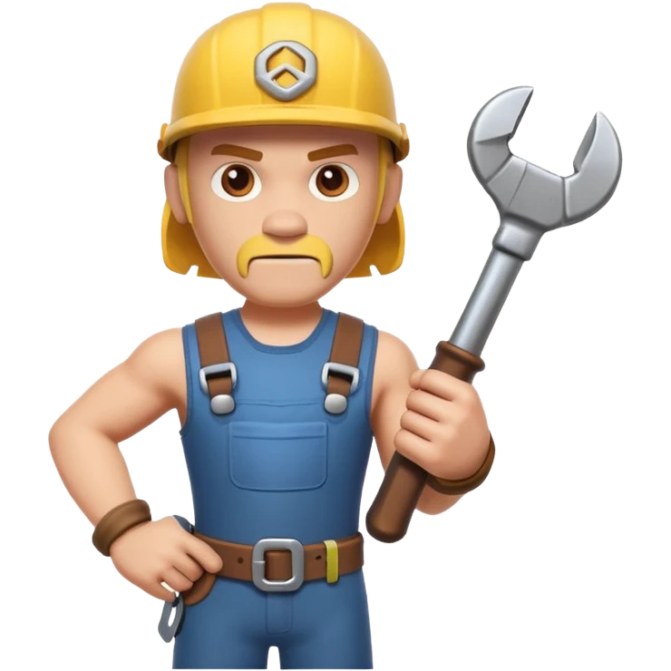 A Mechanic Wrench In A Clash Of Clans Aesthetic emoji