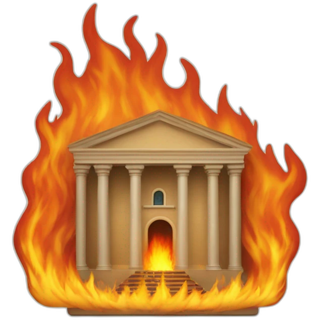 Burning of the Library of the House of Wisdom in Baghdad emoji