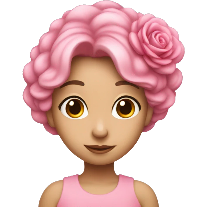 Moño rosa emoji