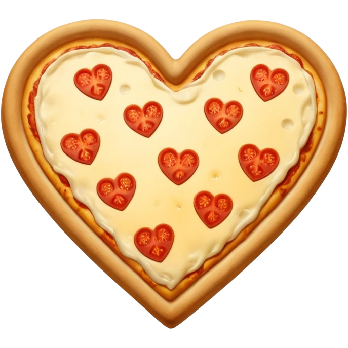Cheese pizza heart  emoji
