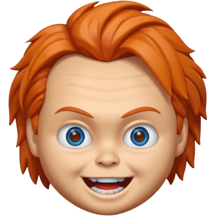 Un emojin de chuky emoji