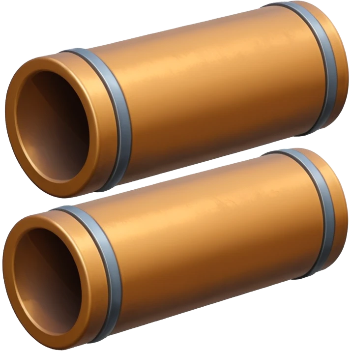 Clean metal beam, smooth steel surface, no rust, no scratches, industrial support beam, realistic, neutral color, high-quality render emoji