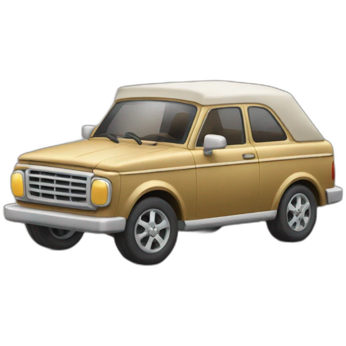 Viaje en coche de trabajo emoji