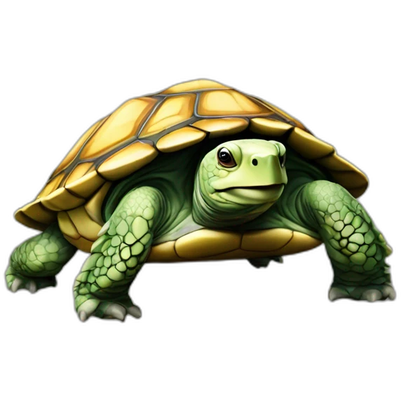 tortue qui pète emoji