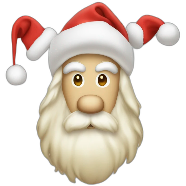 Santa hat, only the hat emoji