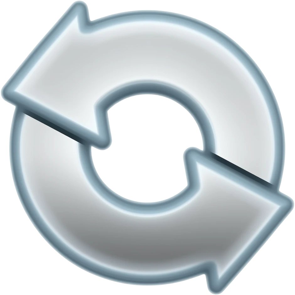 flechas ida y vuelta emoji