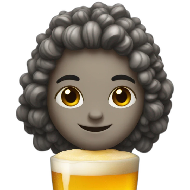 Bumble-beer emoji