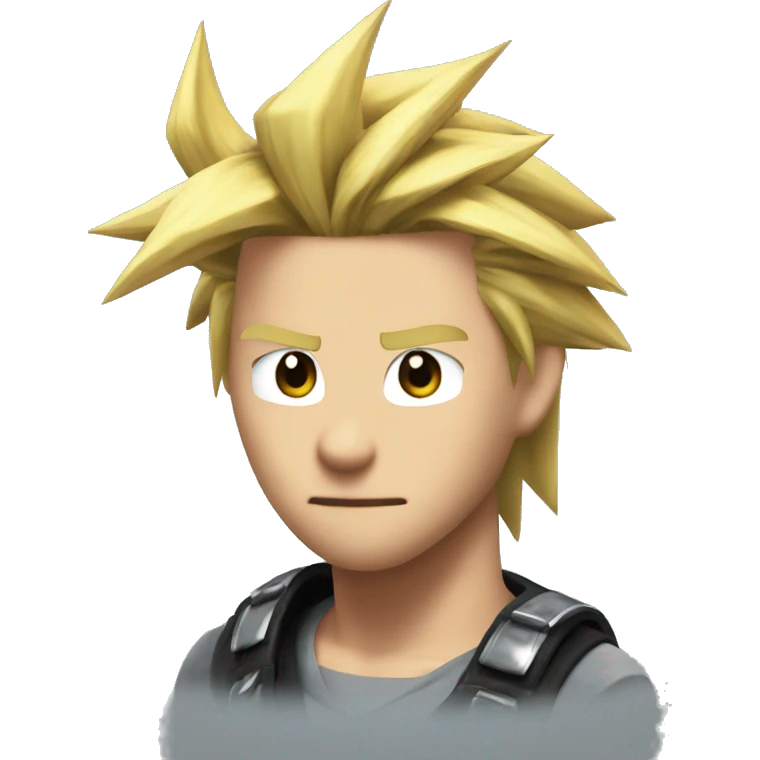 Cloud strife  emoji