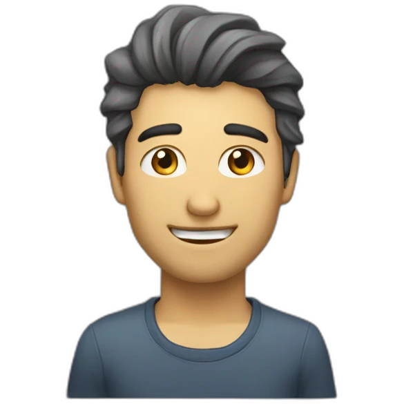Роналду смеётся emoji