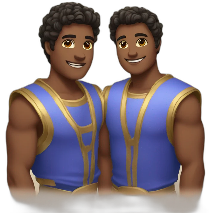 Apollo and Hyacinth emoji