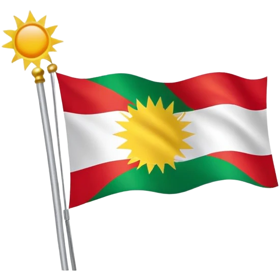 Kurdistan flag emoji
