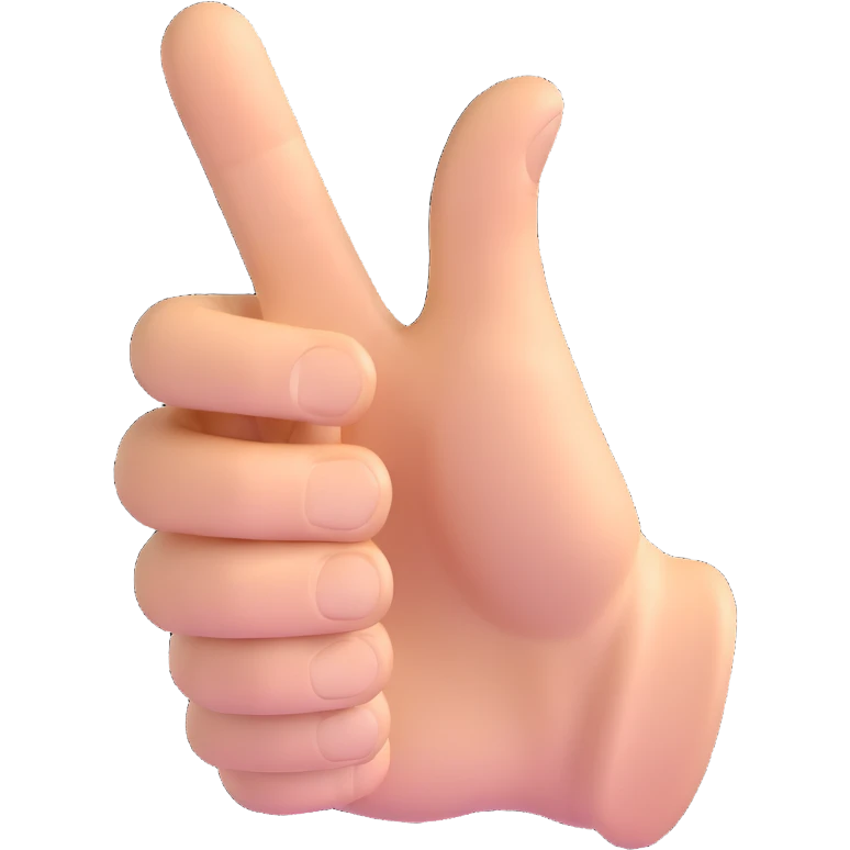 thumbs up emoji