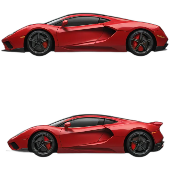 supercar red emoji