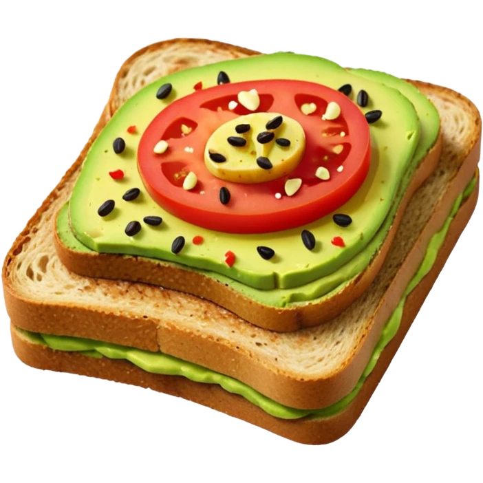 avacado toast emoji