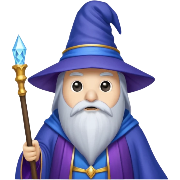 Penguin Wizard emoji