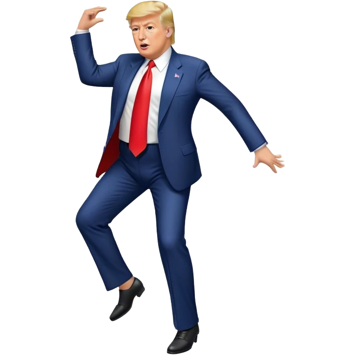 trump dancing emoji