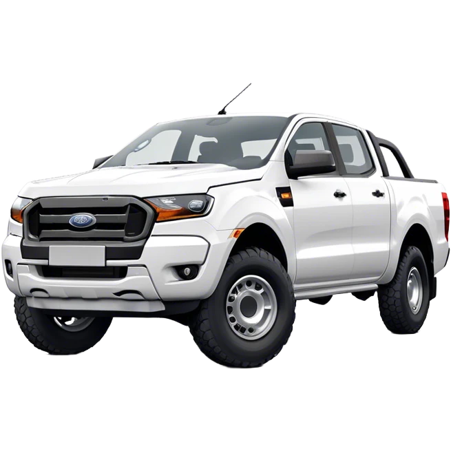 Ford Ranger - Ford (Model Year: 2024) (Iconic colour: White) emoji
