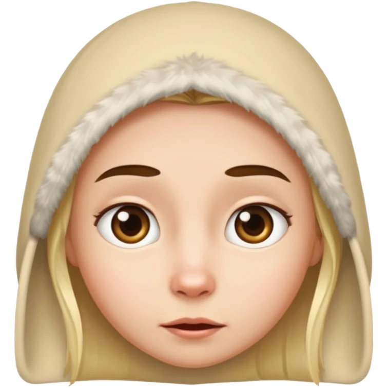 Lappland arknighits character peeking emoji