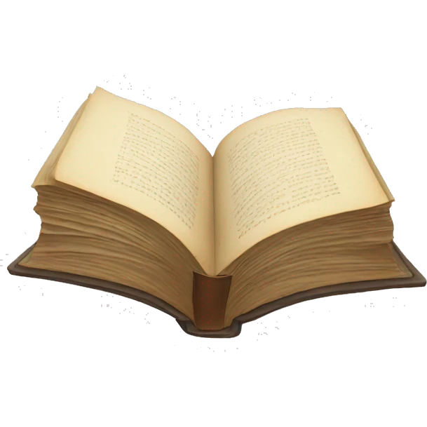 Book after emoji