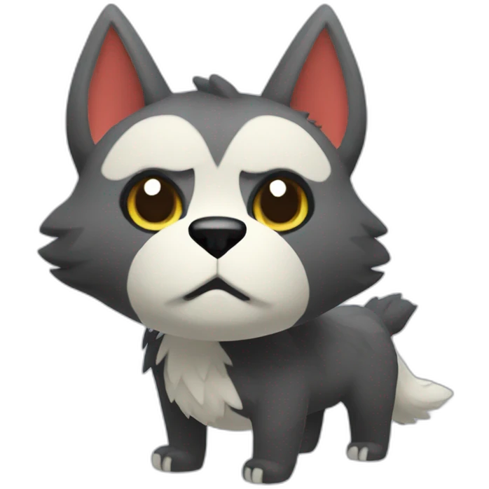 Animal crossing Lobo emoji