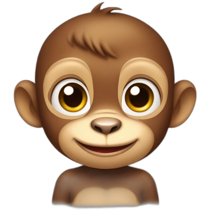 Baby monkey emoji