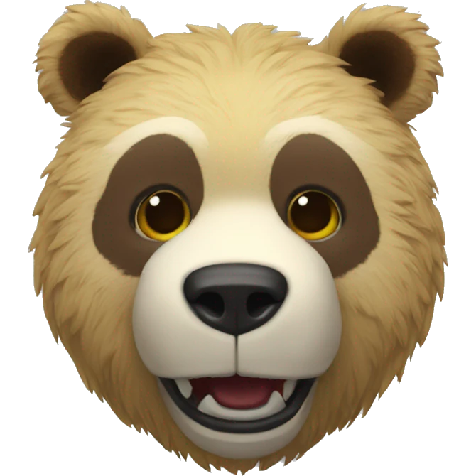 Oso animatronico emoji
