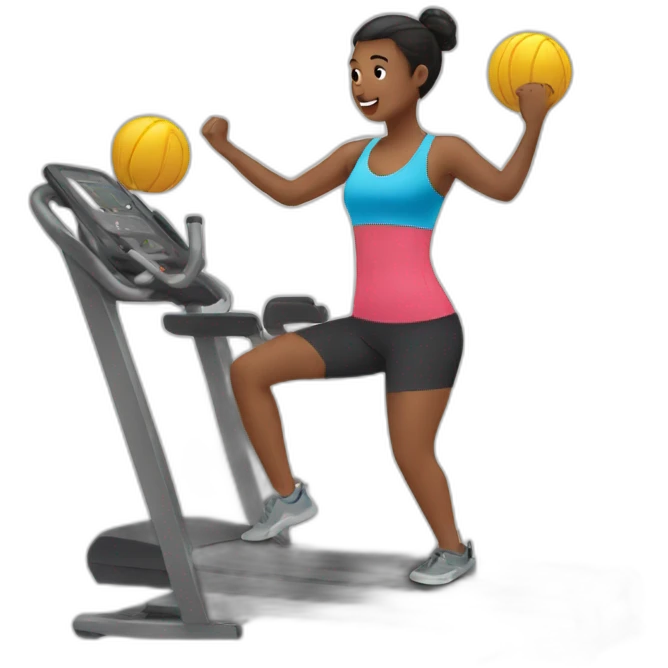 Safe workout emoji