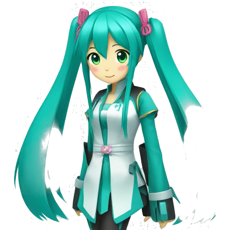 Hatsune Miku emoji emoji