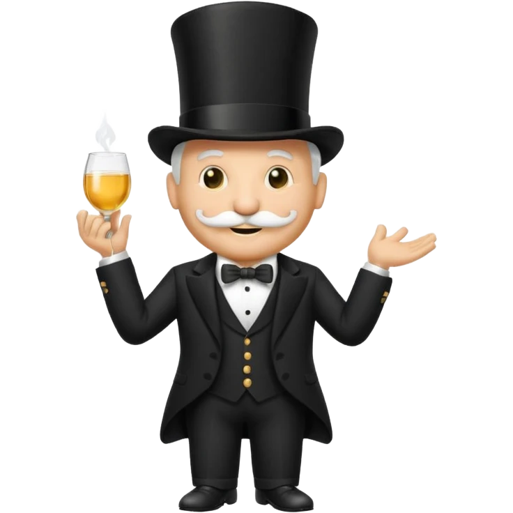 monopoly mascot emoji