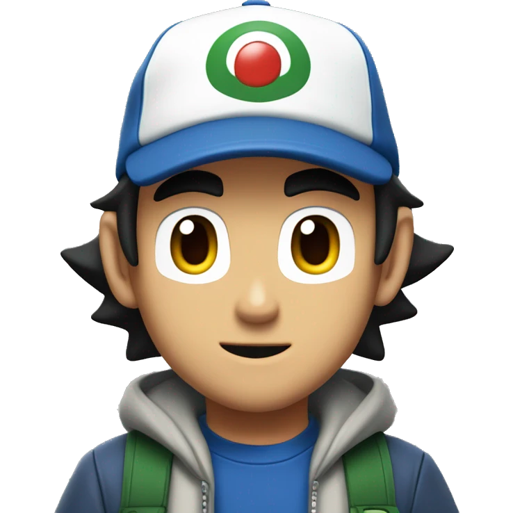 ASH KETCHUM emoji