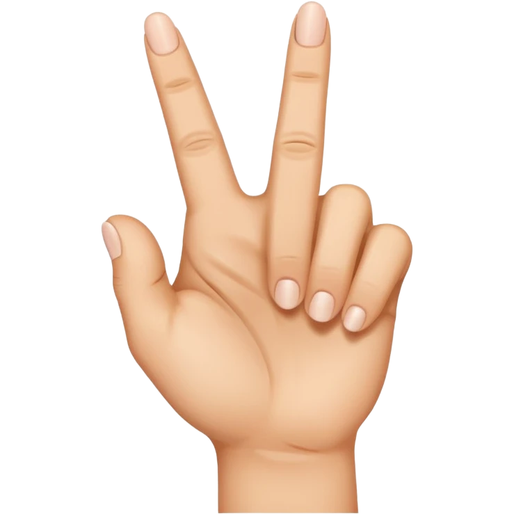 Middle finger emoji