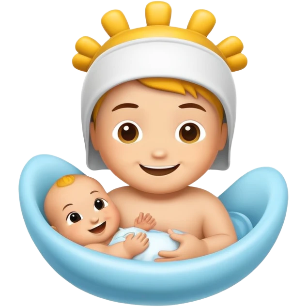 Roblox icon with a baby emoji