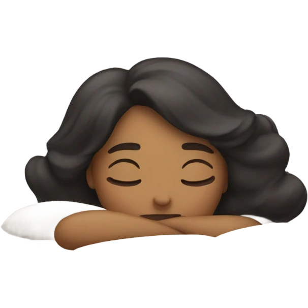 Woman sleeping  emoji