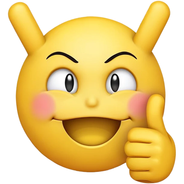 Smiley with raised middle fingers emoji