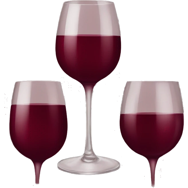 Wine red aesthetic emoji