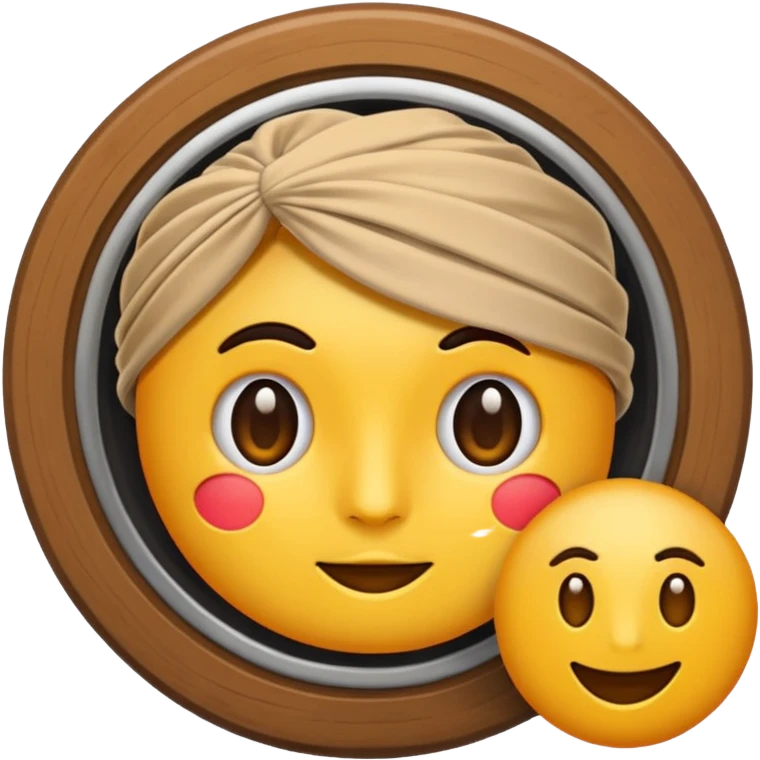 gyro, classic emoji style, vivid colors, simple emoji