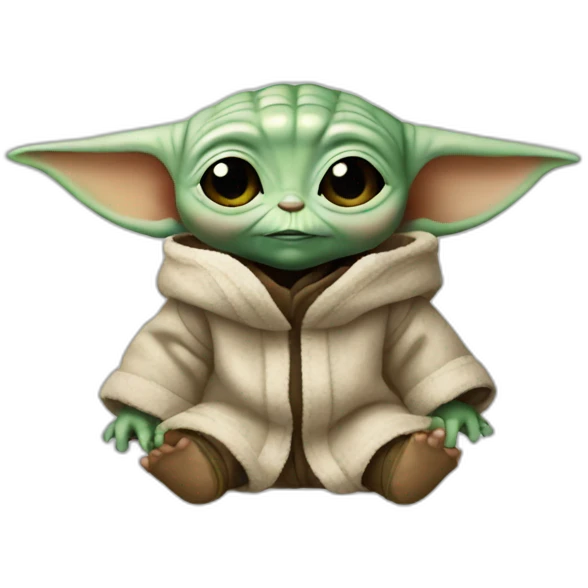Baby yoda emoji