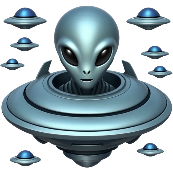 Outter space alien armada space backgrouns emoji
