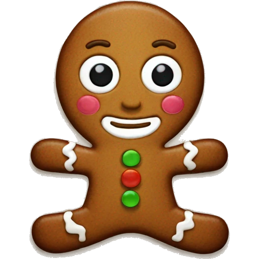 gingerbreadman emoji