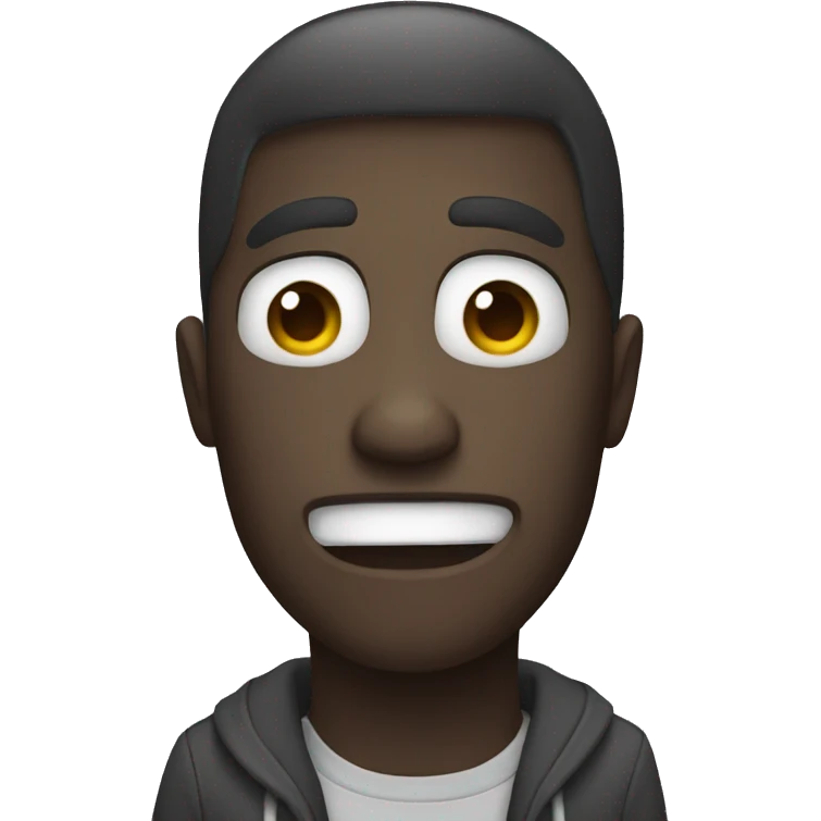 person saying wait emoji