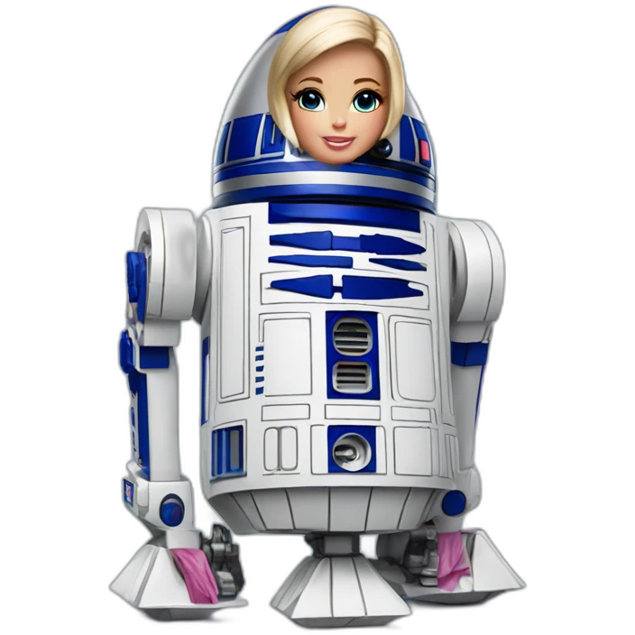 barbie r2d2 emoji