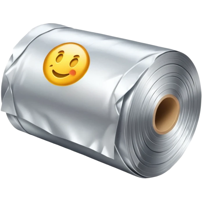 silver foil roll  emoji