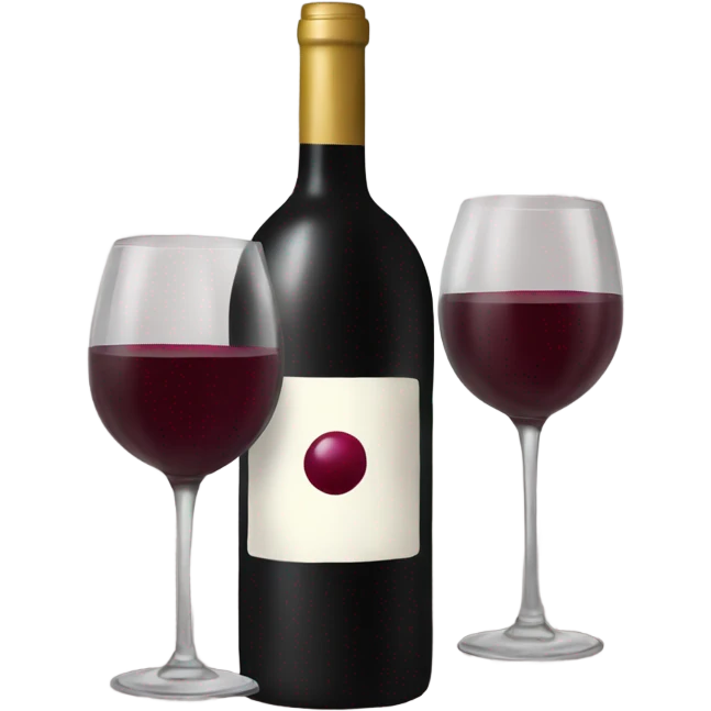 wine aesthetic emoji